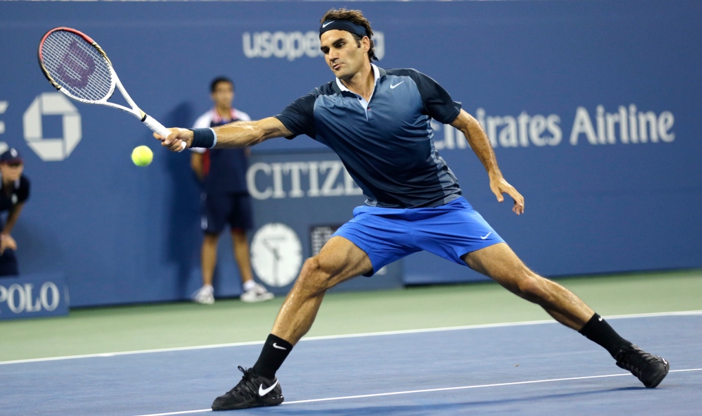 Working quickly, Federer beats Mannarino to reach U.S. Open's 4th round for  13th year in row | CTV News
