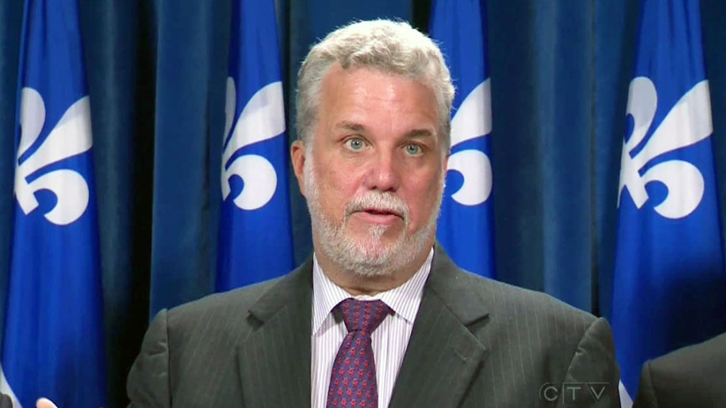 Liberal leader Philippe Couillard