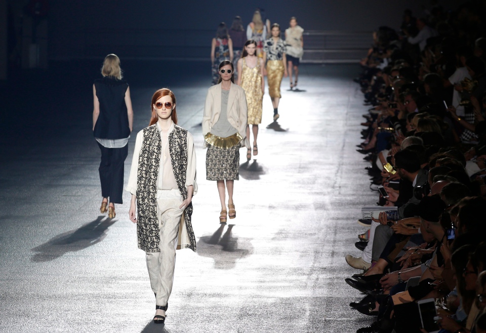 Valentino puts aristocratic look on hold, goes with ethnic styles in ...