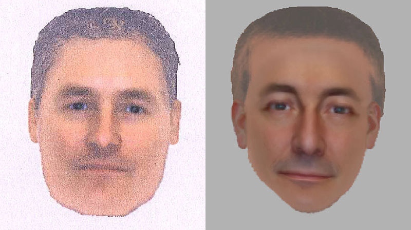 Police in the U.K. have released these two sketches of the same suspect in the Madeleine McCann case. 