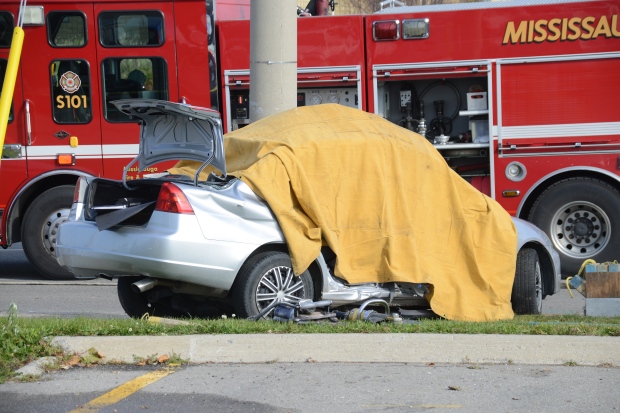 One Person Dead After Single-vehicle Crash In Mississauga | CTV News