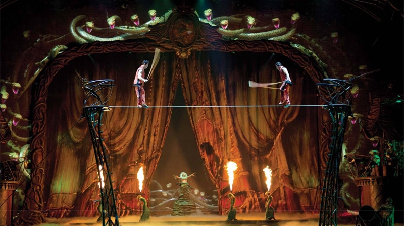 Cirque du Soleil modifies 'Zarkana' show in Vegas after artist falls | CTV  News