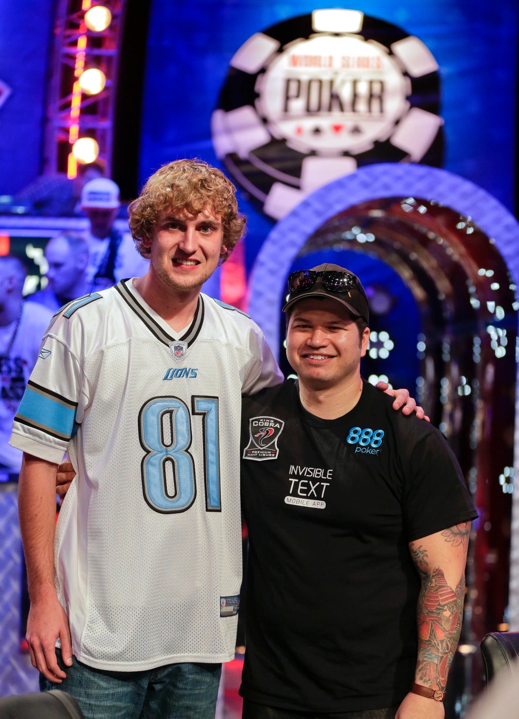 Final 2 at World Series of Poker Players compete in Las Vegas for 8