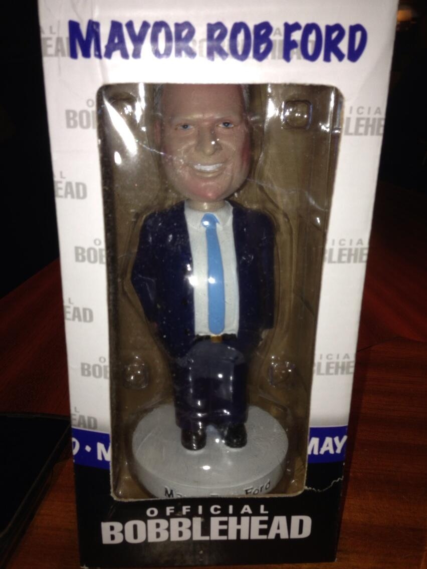 Rob Ford bobblehead goes on sale Tuesday | CTV News