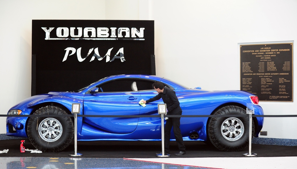 Youabian Puma: $1.1M 'monstrosity' raises eyebrows at L.A. Auto Show | CTV  News | Autos