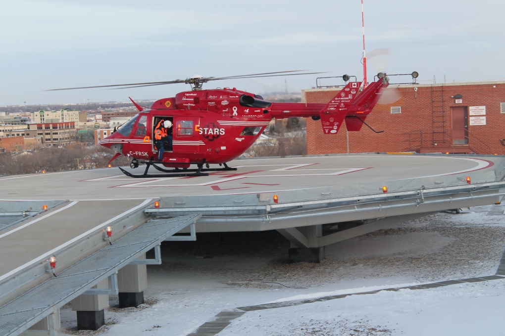 Regina General Hospital heliport