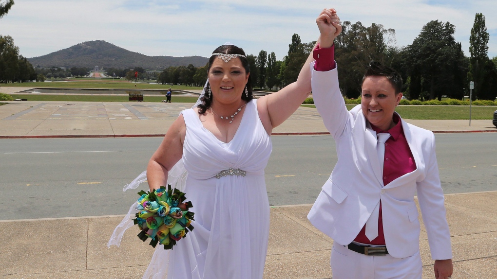 Same Sex Couples Flock To Australias Capital To Wed Ctv News 7395