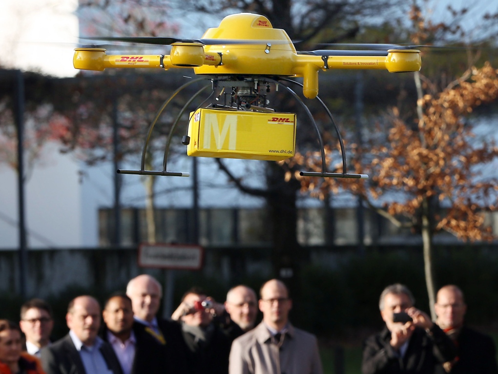 Germany's DHL testing drones for hard-to-reach deliveries | CTV News