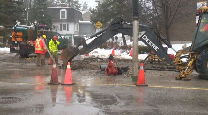 Water Main Doon Village Road