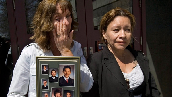 Mothers of boys killed in N.B. van crash protest film | CTV News