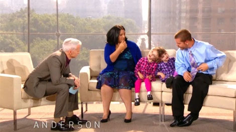 Conjoined twins appear on Anderson Cooper's new show | CTV News