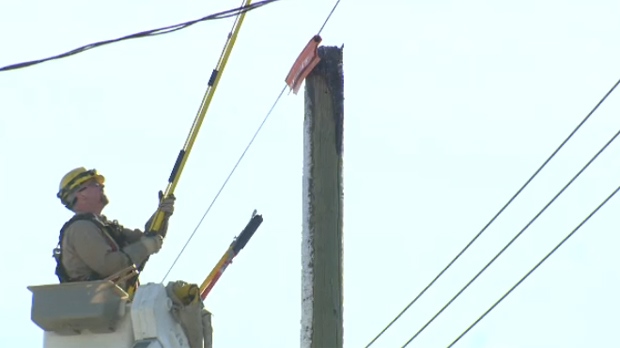 Early morning power outage in southeast Calgary | CTV News