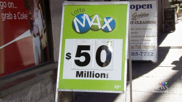 chances of winning lotto max