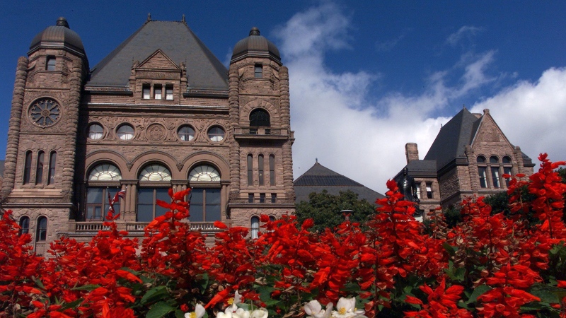 Ontario's Legislative Building sits on the historic grounds of Queen's Park in downtown Toronto. (Frank Gunn / CP)