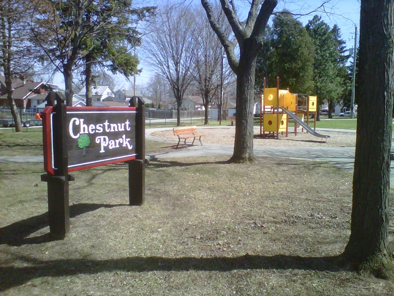 Chestnut Park is seen in this undated photo provided by the Town of Leamington.