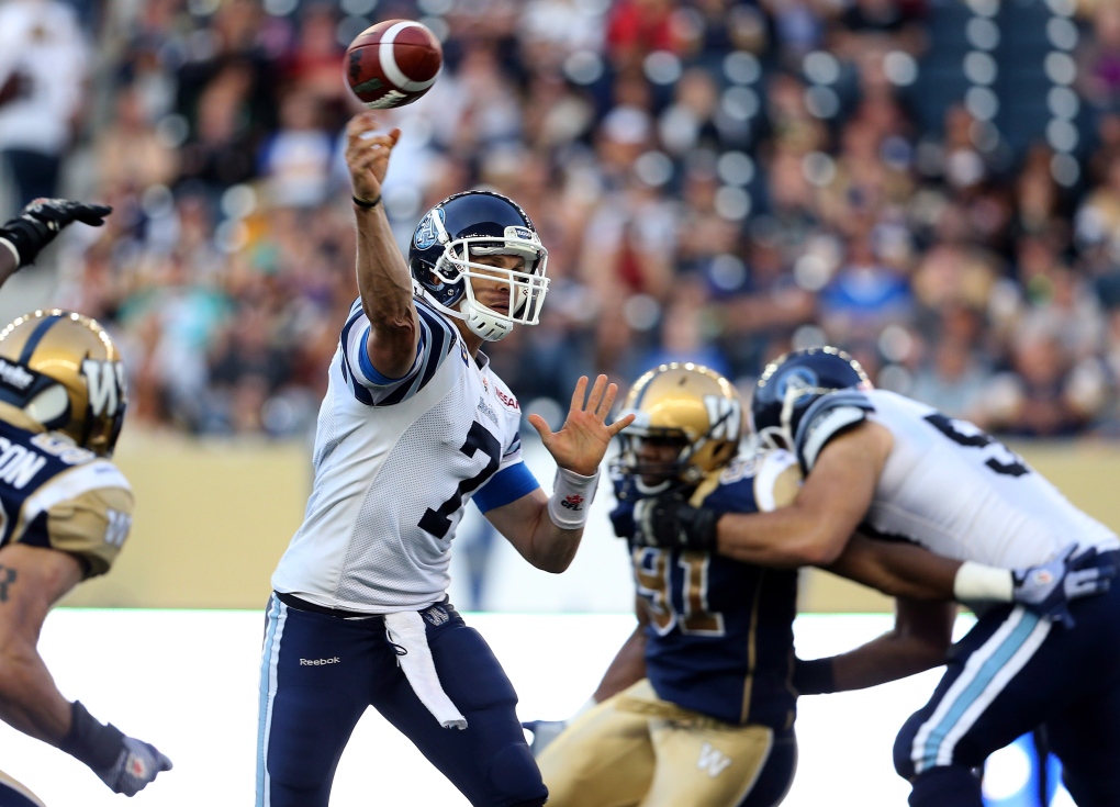 Toronto Argonauts extend contract for quarterback Trevor Harris  CTV News