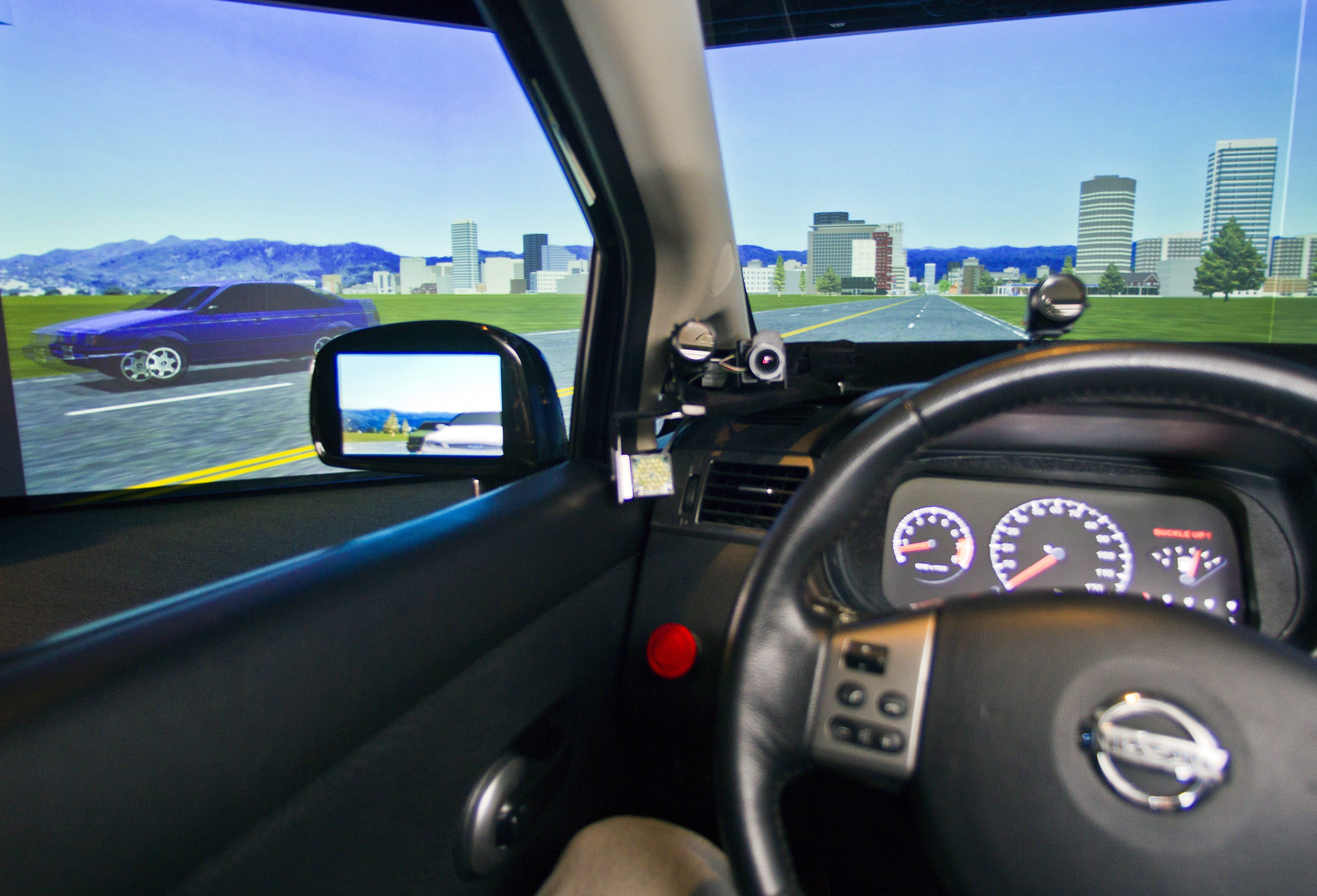 california driving test simulator