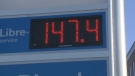 The price at the pumps in Gatineau was posted at  $1.47/litre on Friday, June 20, 2014.