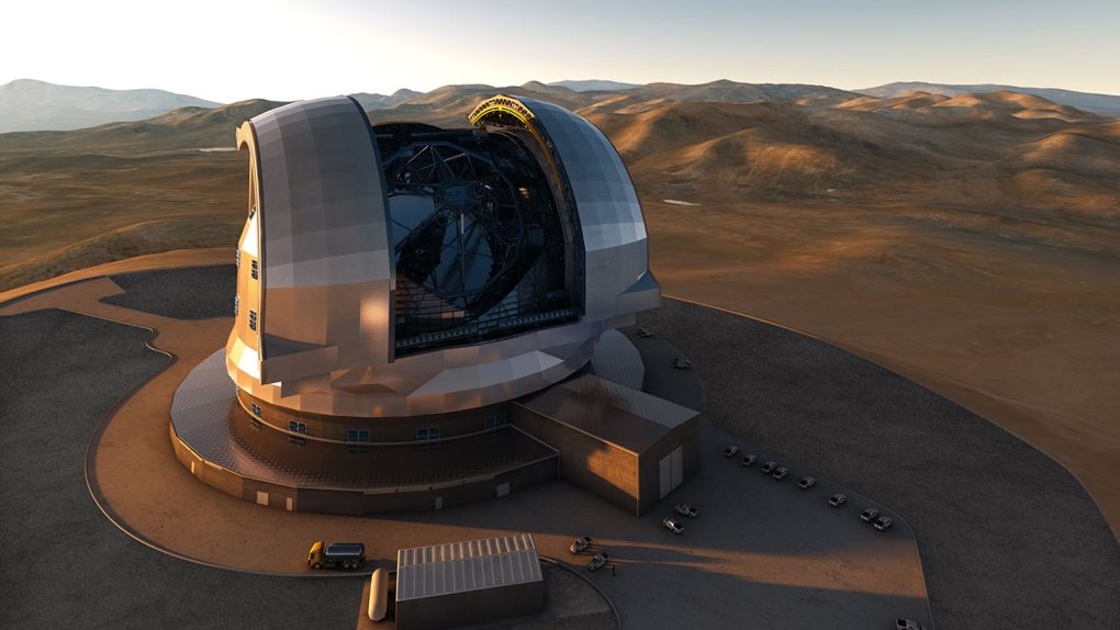 Chile hilltop razed for world's largest telescope | CTV News