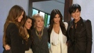 Barbara Walters is shown with the Kardashian family during an interview for 'Barbara Walters Presents: The 10 Most Fascinating People of 2011.'