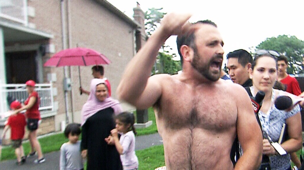 ShirtlessJogger becomes online sensation after confrontation with Rob Ford  | CTV News
