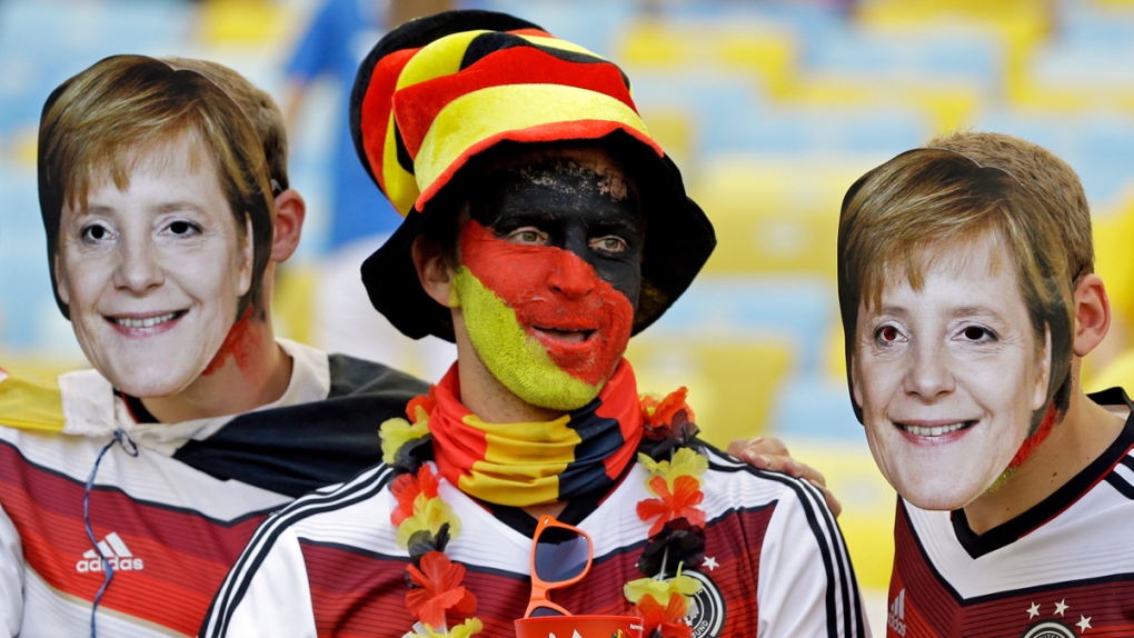 German chancellor Angela Merkel is bound for the World Cup final | CTV News