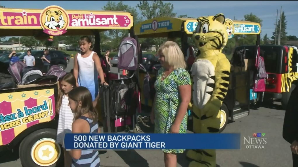 giant tiger backpacks