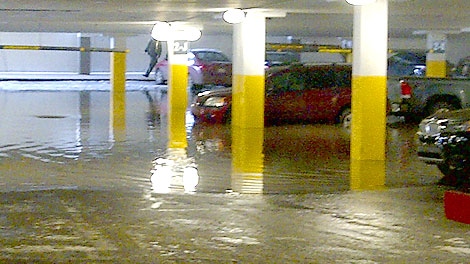 WEM parking lot floods | CTV News