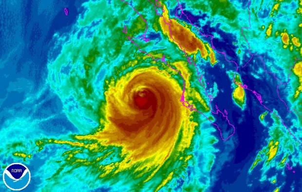 Hurricane Norbert slides up Baja coast, prompting evacuations | CTV News