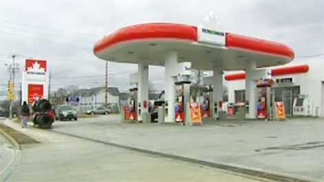 petro canada, gas station