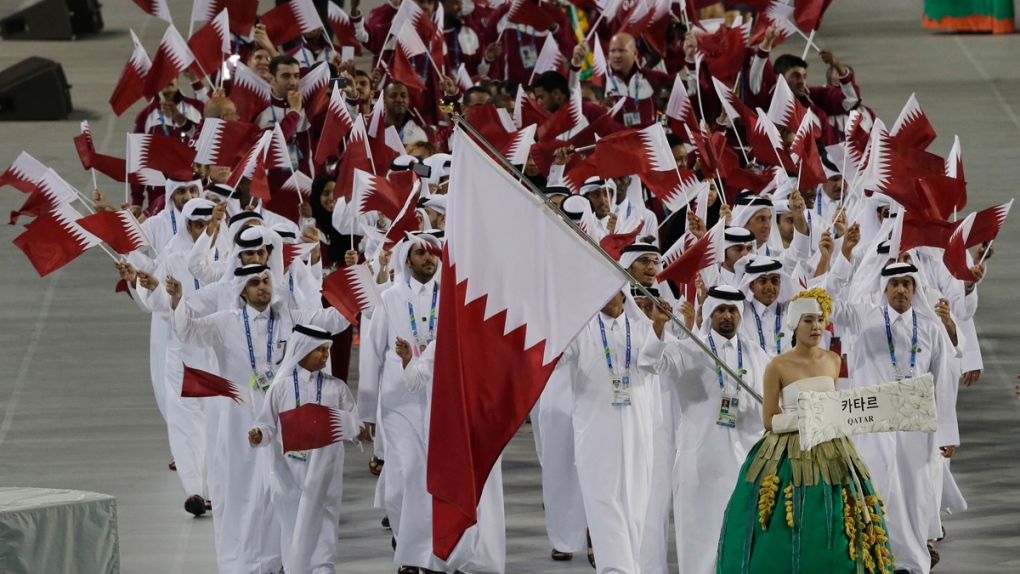 Athletes from Qatar at the Asian Games