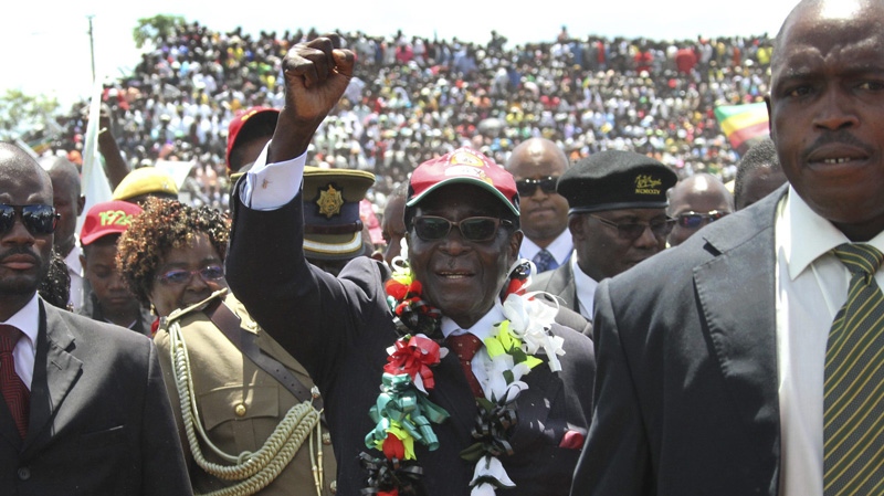 Mugabe ends birthday week with party for nation's youth | CTV News