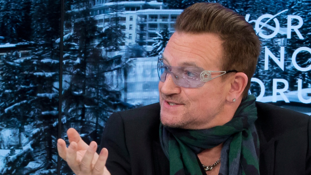Bono reveals why he's always wearing sunglasses | CTV News