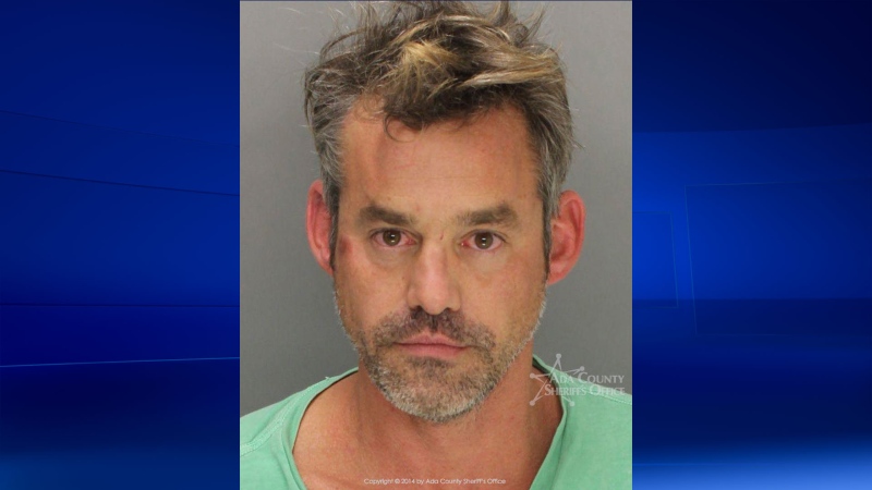 This Friday, Oct. 17, 2014, booking photo provided by Ada County Sheriff shows actor Nicholas Brendon after he was arrested in Boise, Idaho. Brendon has been charged with two misdemeanors, including malicious injury to property and resisting or obstructing officers. (Provided / AP / Ada County Sheriff)