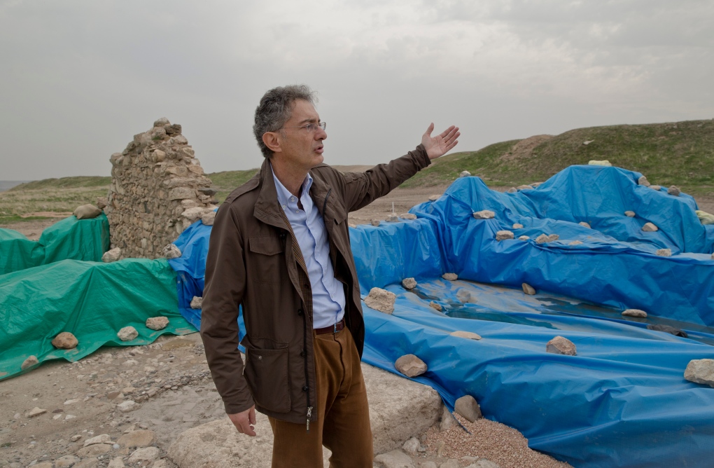 Archaeology site near Turkey-Syria border