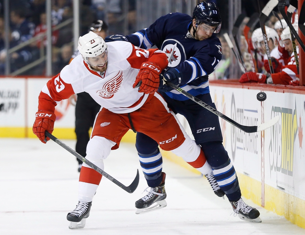 Tomas Tatar's two goals power Detroit Red Wings past Winnipeg Jets 4-3 ...