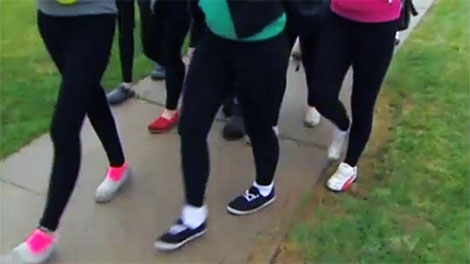 Junior high students told to leave leggings at home | CTV News