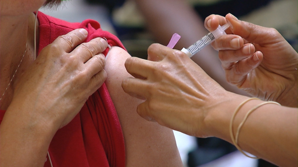 Flu, medical file photo, needle, injection