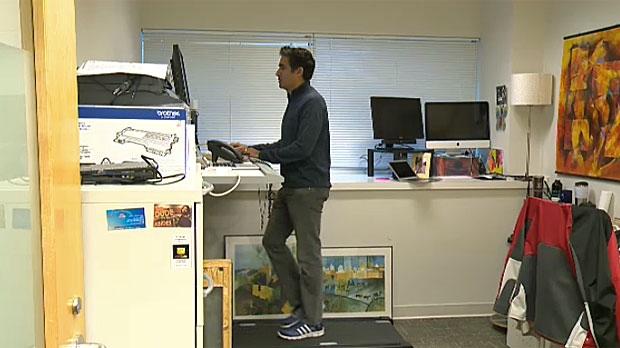 Standing desks may cause lower back pain: Waterloo study | CTV News