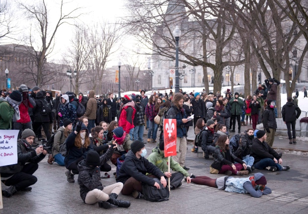 Quebec Student Group Critical Of Police Tactics After Injuries At