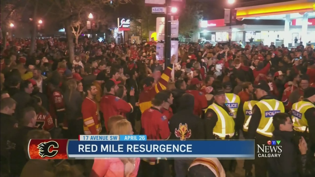 CTV Calgary: Red Mile keeps the faith | CTV News