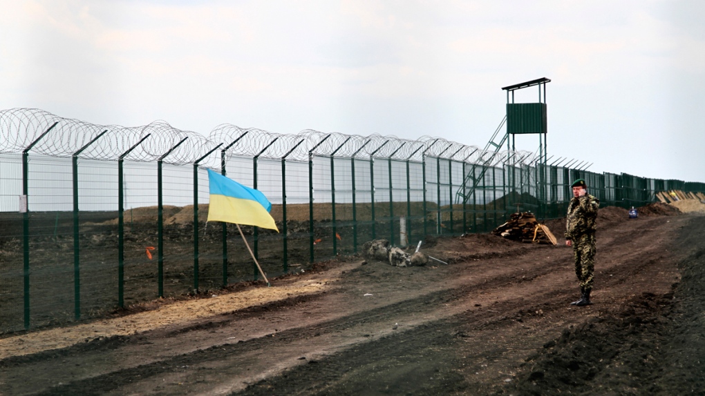 Ukraine erects 'Project Wall' on Russian border, critics fear expensive  failure | CTV News