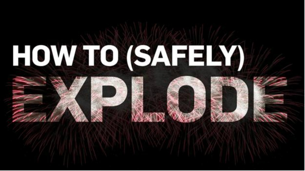 How to safely set off fireworks