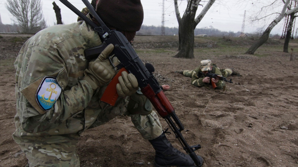 Russian Soldiers Taken Prisoner In Eastern Ukraine Transferred To Kyiv