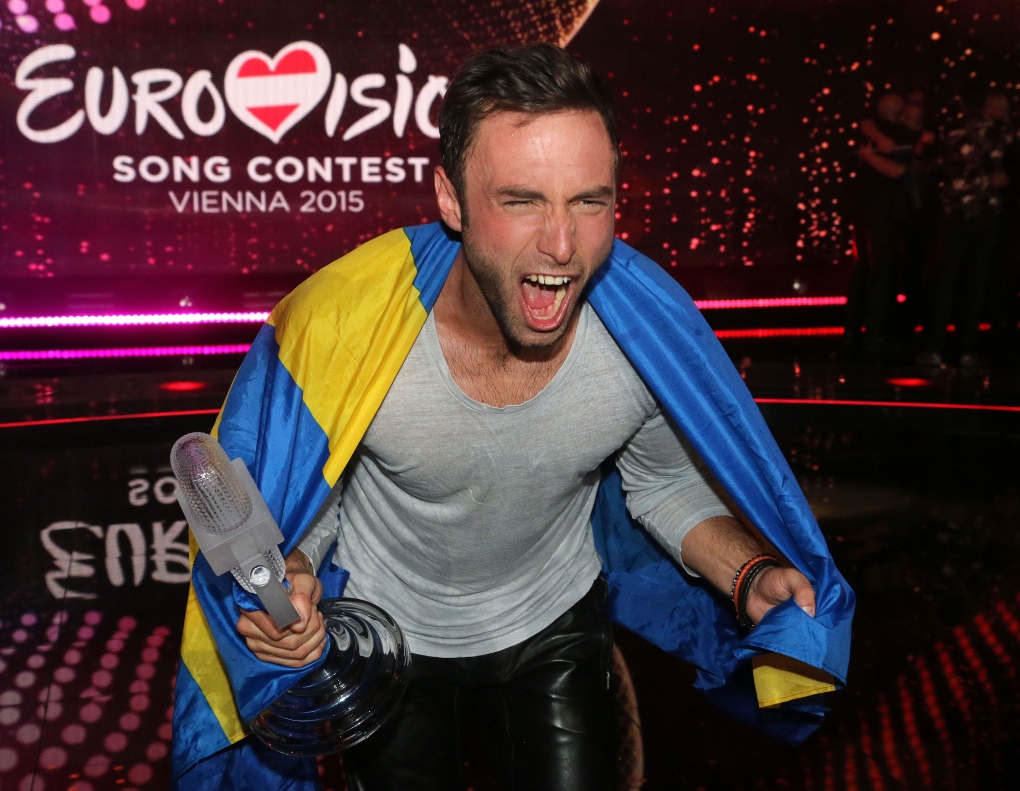 Eurovision Winner Mans Zelmerlow Returns Home To Sweden Ctv News