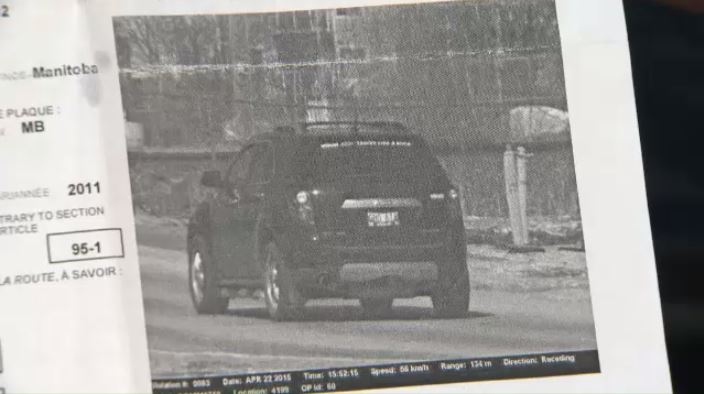 Winnipeg man claims photo radar ticket doesn't match actual location | CTV  News
