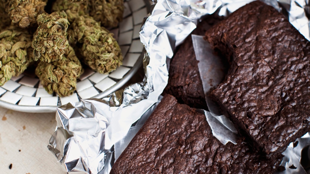 Cannabis brownies