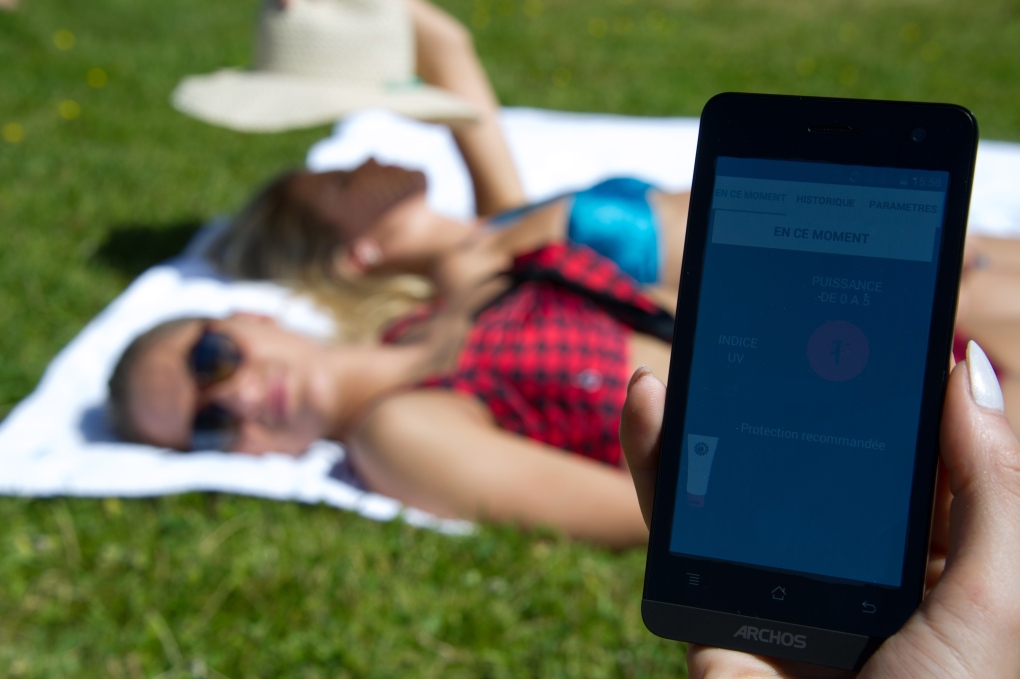 $167 bikini uses UV sensor, app, to tell you how to tan | CTV News