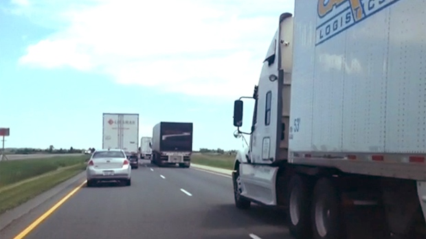 Dozens of charges laid during truck safety blitz in Windsor | CTV News