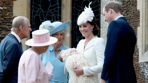 Royal Family with Princess Charlotte